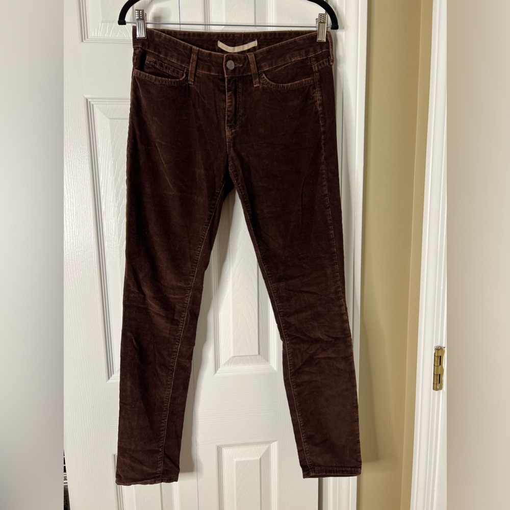 Vince 5 Pocket Skinny Brown Corduroy Pants